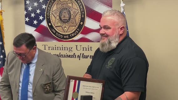 Coweta County deputy receives Law Enforcement Purple Heart