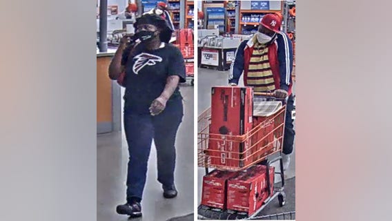 Police: Man and woman shoplift multiple items from McDonough Home Depot