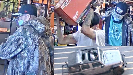 Police: Tattooed suspect caught using stolen credit card at McDonough Home Depot