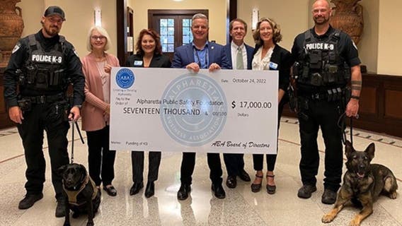 $17K donation to fund new K-9 for Alpharetta police