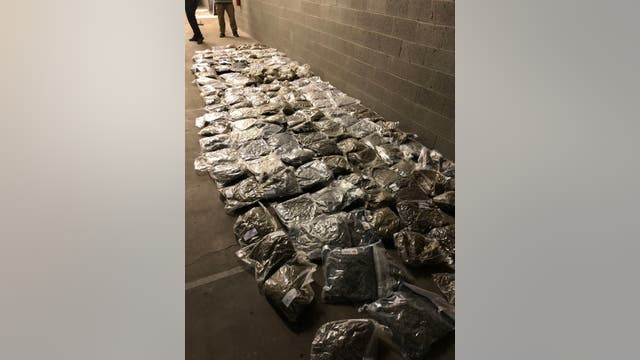 Nearly 200 pounds of marijuana found at Clayton County storage facility, police say