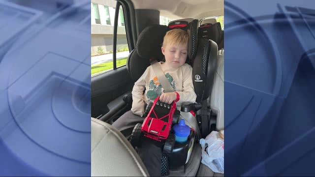 6-year-old returns home after brain surgery to remove tumor