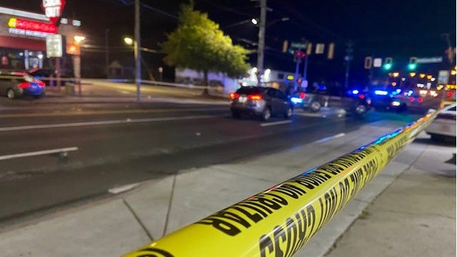 Pedestrian dies after being hit by car on Moreland Avenue