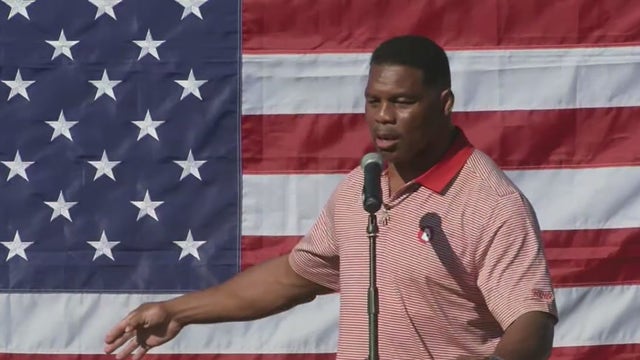 Herschel Walker declines to address abortion allegation from 2nd accuser at Georgia campaign stop