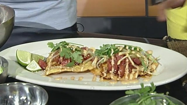 Ahi Tuna Tacos from Agave Restaurant