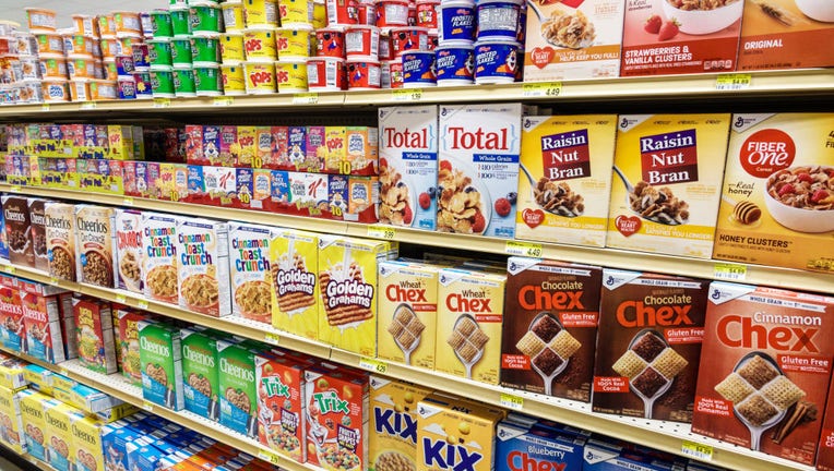 Sanibel Island, Jerrys Foods, grocery store, breakfast cereal aisle