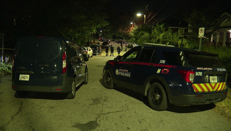 Police said officers went to Parsons Street at around 2:30 a.m. after someone reported a person was shot.