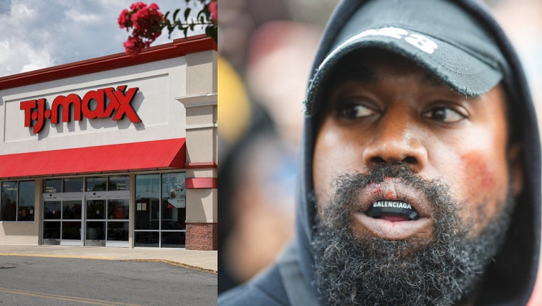 Kanye West brand Yeezy dropped by TJ Maxx after rapper's