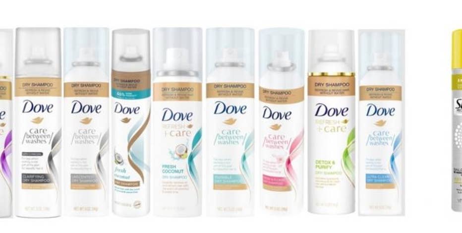 Onvergetelijk Vulgariteit censuur Dove, Suave, TRESemmé, other dry shampoo products recalled due to high  levels of benzene