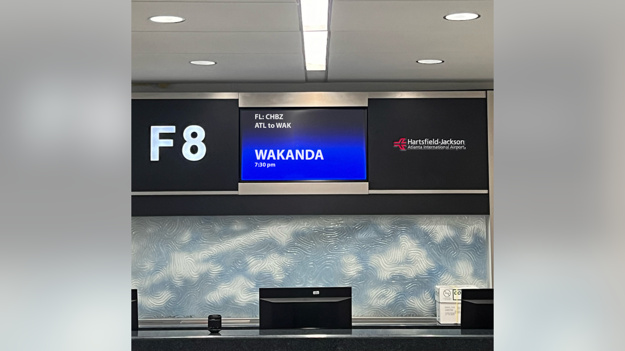 Atlanta airport announced direct flights to Wakanda in ‘Black Panther’ tribute