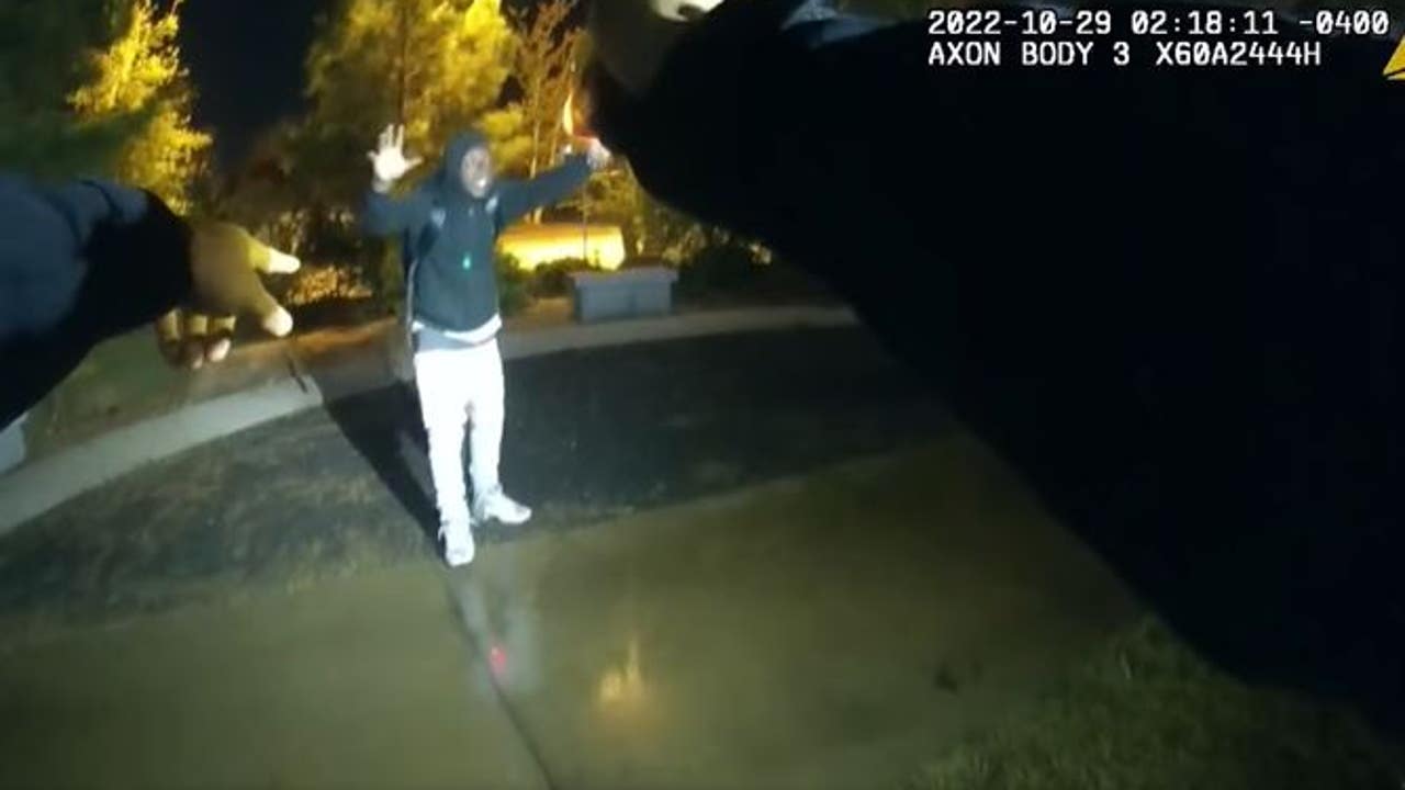 Bodycam video: Atlanta officers chase down man wanted for multiple murders