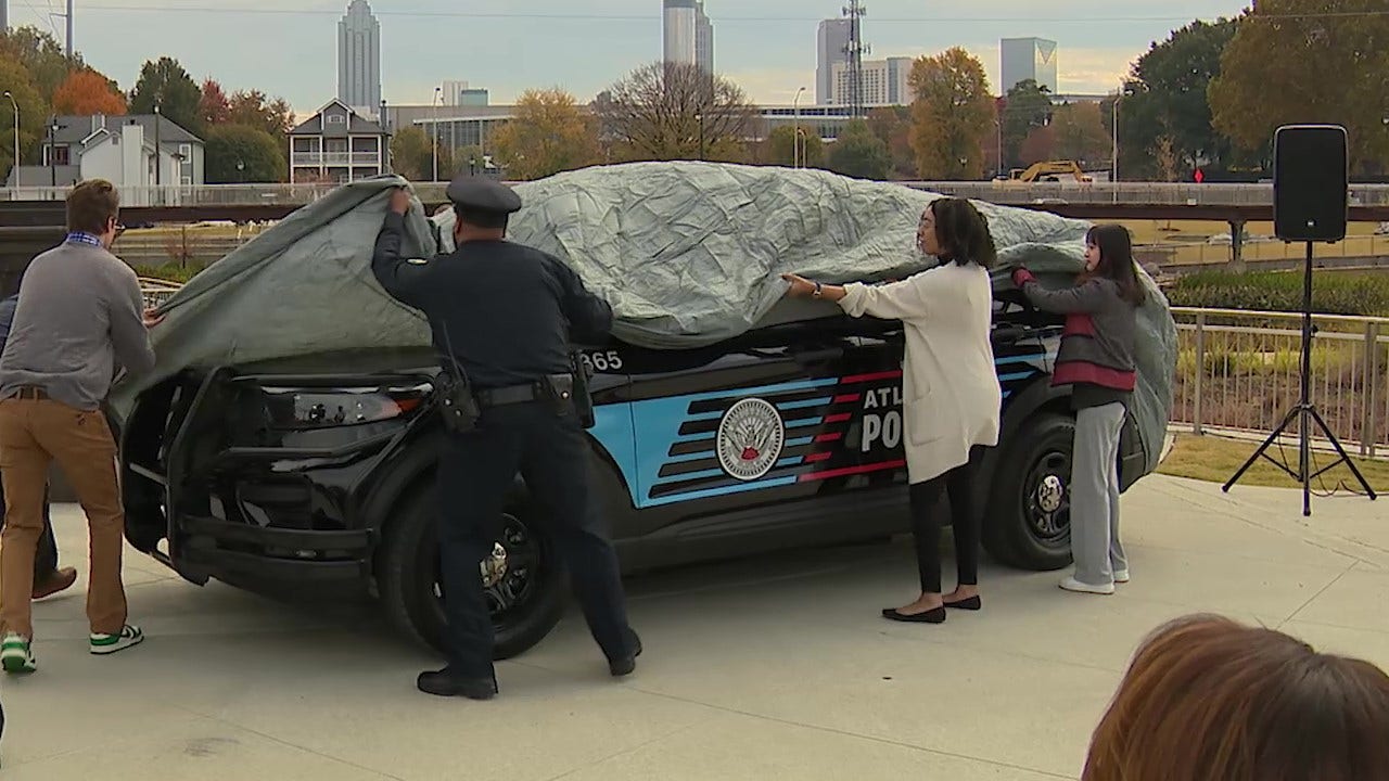 Atlanta unveils new police car design | FOX 5 Atlanta