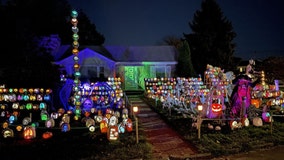 ‘House of 1,000 Pumpkins’ Halloween display raises money for cancer research