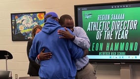 Former NFL player helps McIntosh High School’s athletic director get new kidney