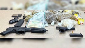 Fayetteville police: Five pounds of drugs and two guns found during stop