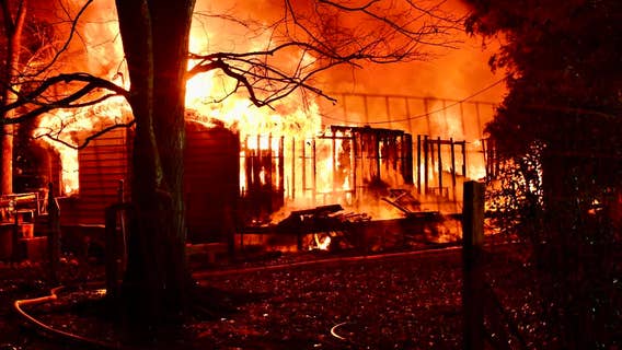 Fire destroys Cherokee County family's home
