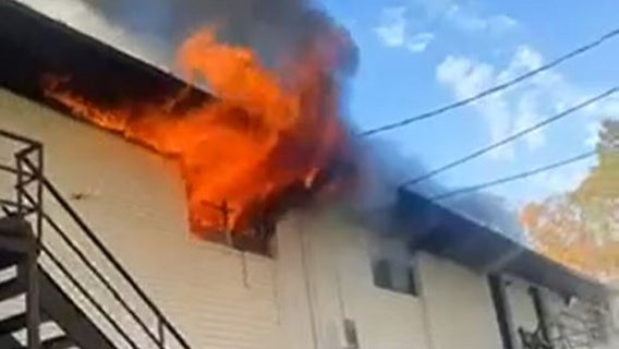 Mother missing after East Point apartment fire claims life of young girl, injures 2nd girl