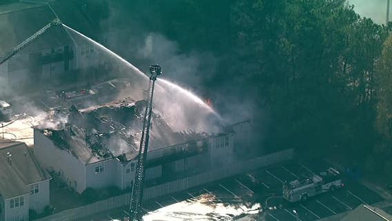 Clayton County apartment fire leaves families homeless day before Thanksgiving