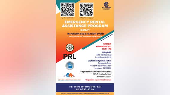 Clayton County to host Emergency Rental Assistance Program events