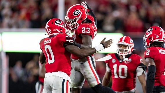 Georgia is new No. 1 in College Football Playoff rankings