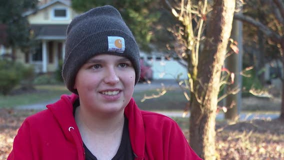 Forsyth County teen battling leukemia gets special welcome home
