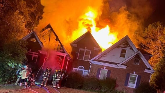 Lilburn home consumed in early morning fire