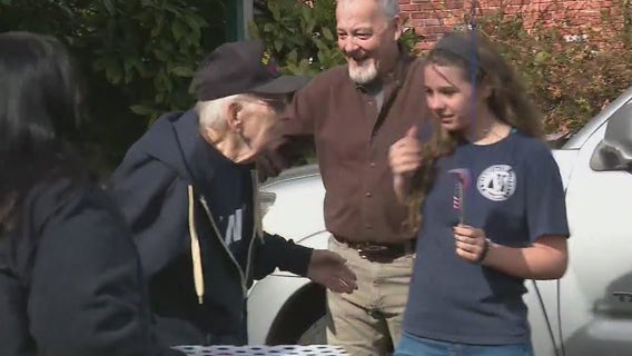 Everyday Heroes: Middle school students honor WWII veteran