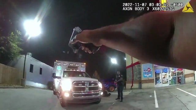 Body camera video shows Atlanta police arrest man accused of ambulance joyride