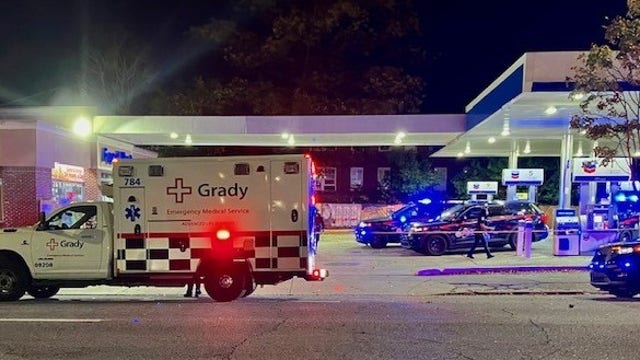 Man shot multiple times at Ponce de Leon Avenue gas station
