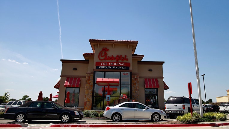 Chick-Fil-A restaurant drive-thru Getty Images