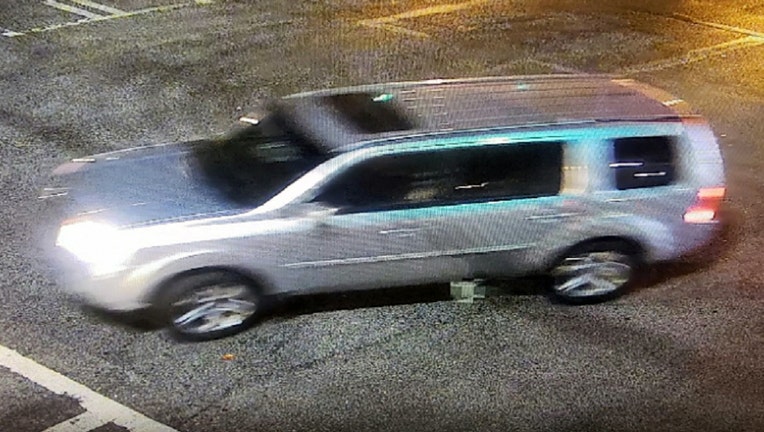 Atlanta police released this image of a silver Honda Pilot believed to be involved a hit and run on Nov. 7, 2022.