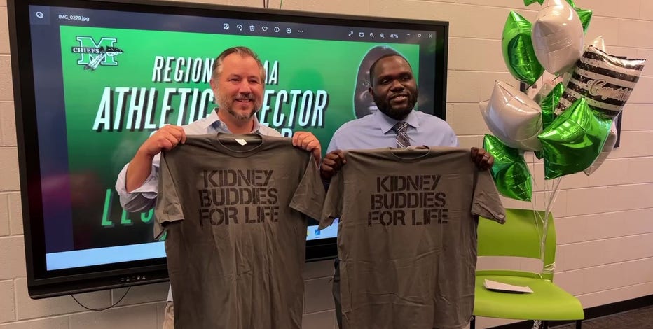 Former NFL player helps McIntosh High School's athletic director get new  kidney