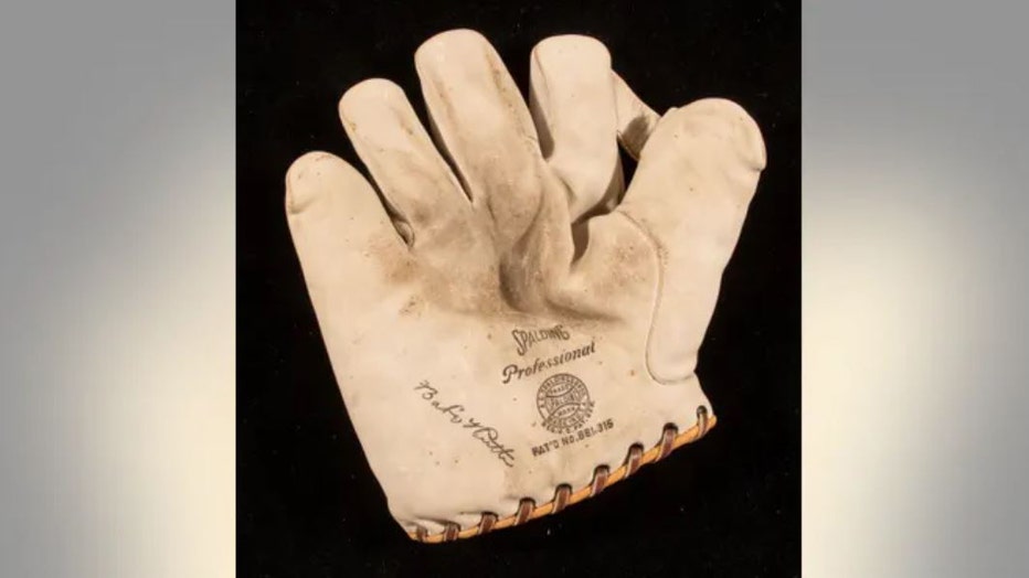 Babe Ruth glove sells for record price at auction