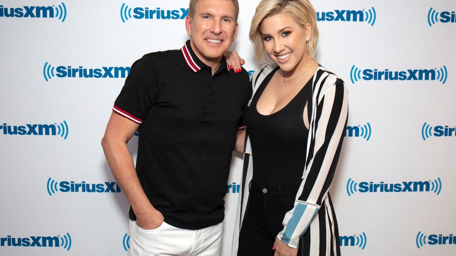 NEW YORK, NEW YORK - JUNE 12: Todd and Savannah Chrisley visit SiriusXM Studios on June 12, 2019 in New York City. (Photo by Santiago Felipe/Getty Images)