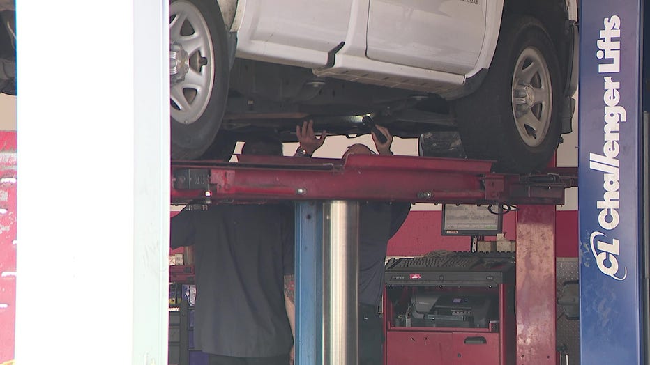 Sandy Springs police have partnered with three local businesses to help combat theft of catalytic converters.