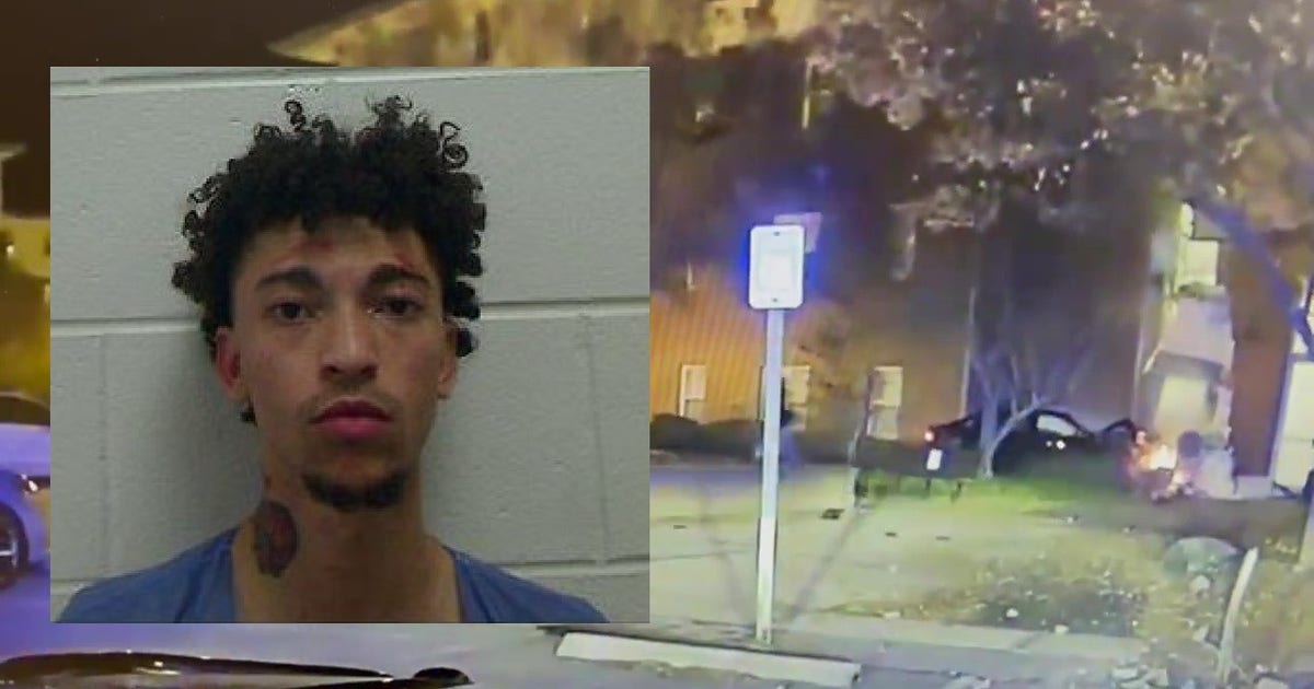 Dashcam: Driver crashes into Georgia dorm building during police chase ...