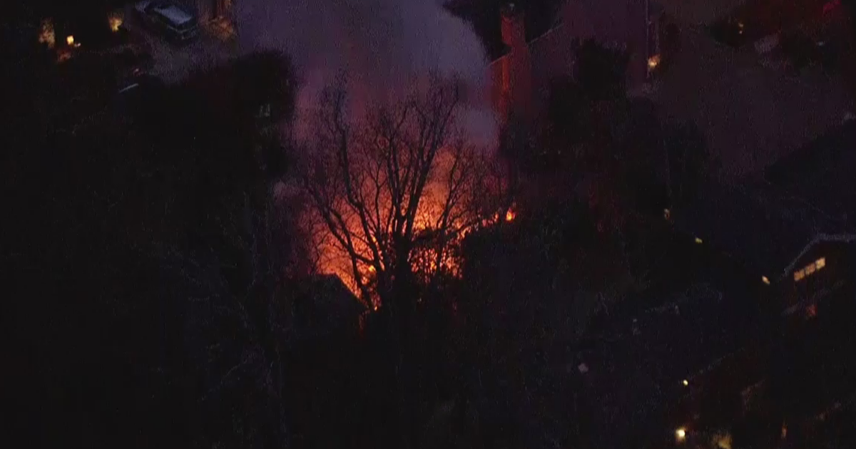 Explosion, blaze from backyard awakens NE Atlanta homeowner | FOX 5 Atlanta