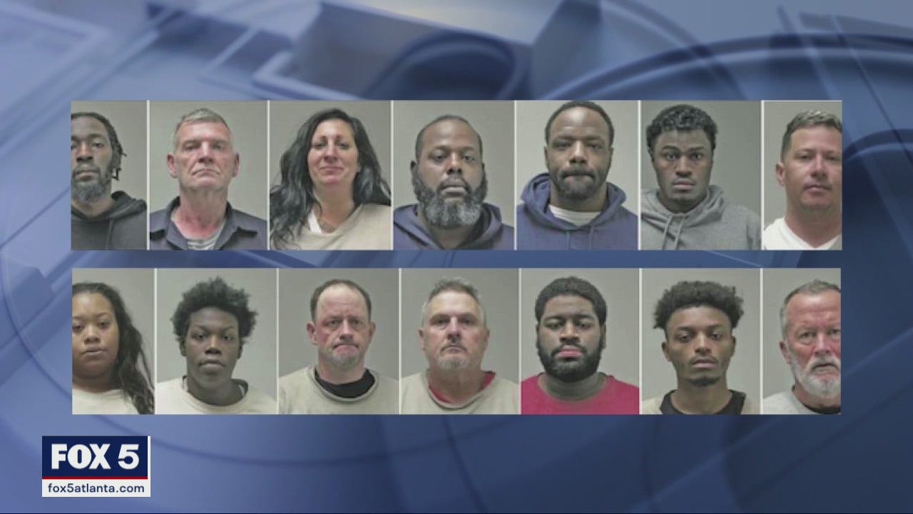 14 People Arrested In Coweta Prostitution Sting | FOX 5 Atlanta