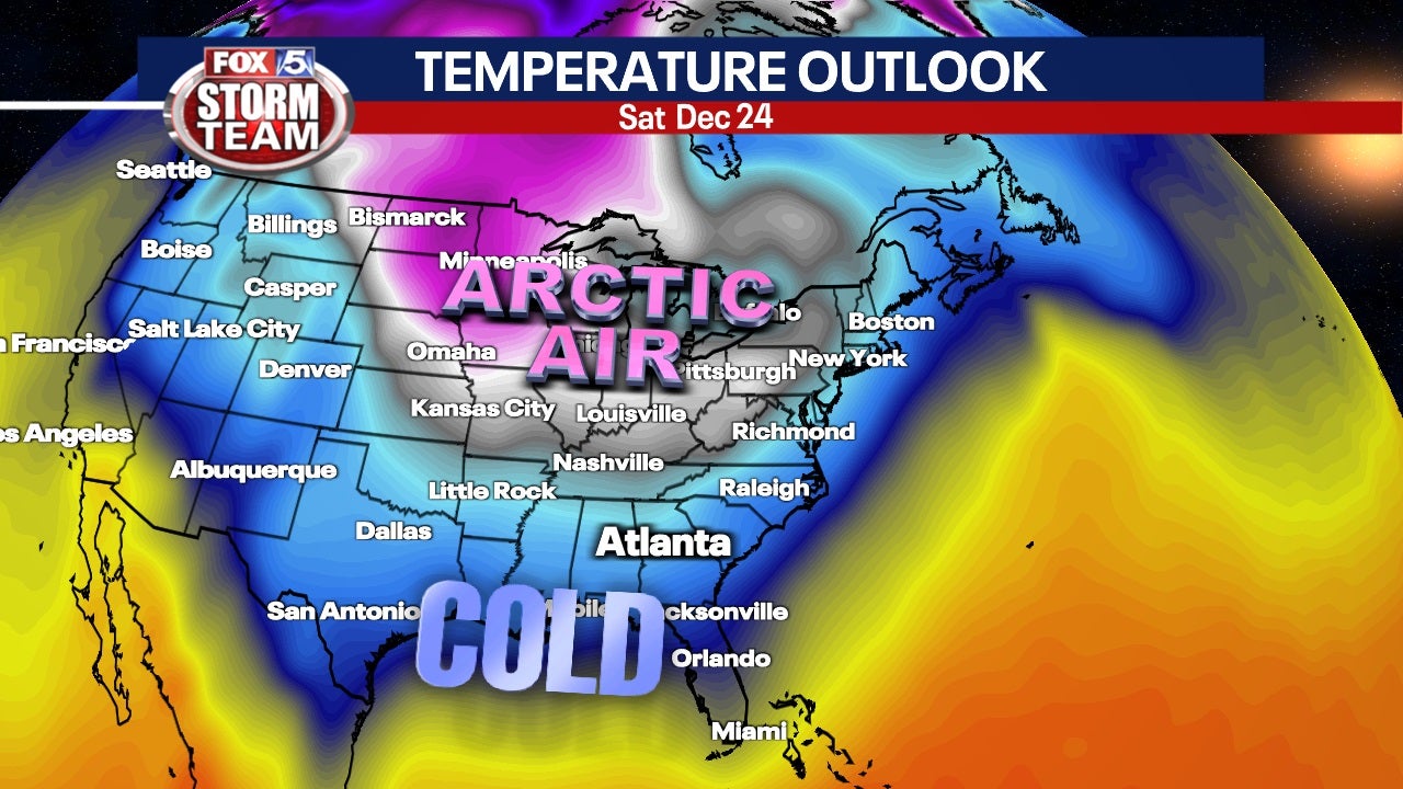 Arctic blast Christmas: Georgia to see coldest temperatures in 4 years - Vimarsana News