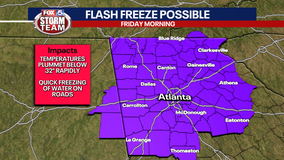 NW Corridor, I-75, I-85 express lanes to close ahead of inclement weather