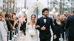 Dansby Swanson and Mallory Pugh get married in 'dream ceremony'