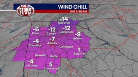 Georgia weather: Arctic blast timeline