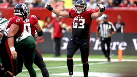 Atlanta Falcons lineman Chris Lindstrom nominated for NFL's Walter Payton Man of the Year