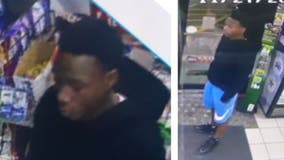 Suspect wanted in Hampton gas station hit-and-run