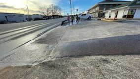 Water pipes bursting in Douglas County, dangerous road conditions