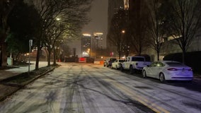 Georgia officials urge drivers to be careful on roads after snow