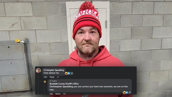 Wanted man's Facebook comment on sheriff's office post leads to his arrest, deputies say