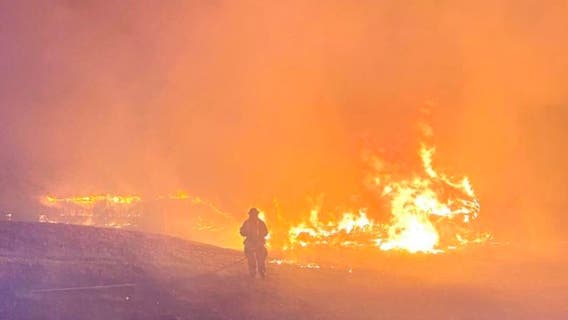 Major fire destroys Hall County chicken coop