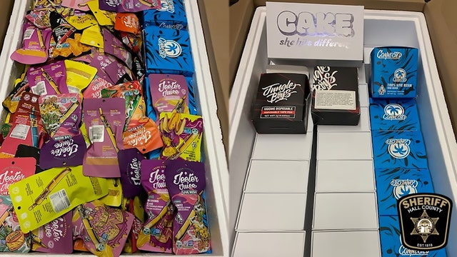 $30,000 of THC vape pens confiscated in Hall County, officials say