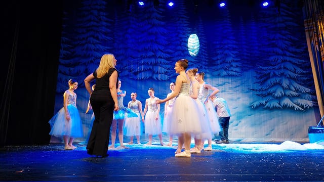 Joanne and Paul turn up and turnout in 'The Nutcracker'